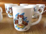 Vintage 12 superbes mug tasse motifs tigre esso en arcopal, Huis en Inrichting, Keuken | Servies, Nieuw, Kop(pen) en/of Schotel(s)