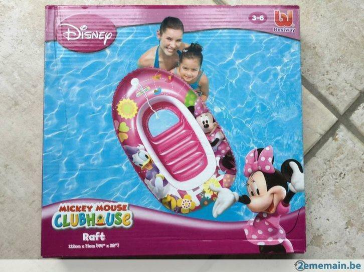 1 bateau gonflable Disney Minnie (3-6 ans), Kinderen en Baby's, Speelgoed | Buiten | Zandbakken, Nieuw