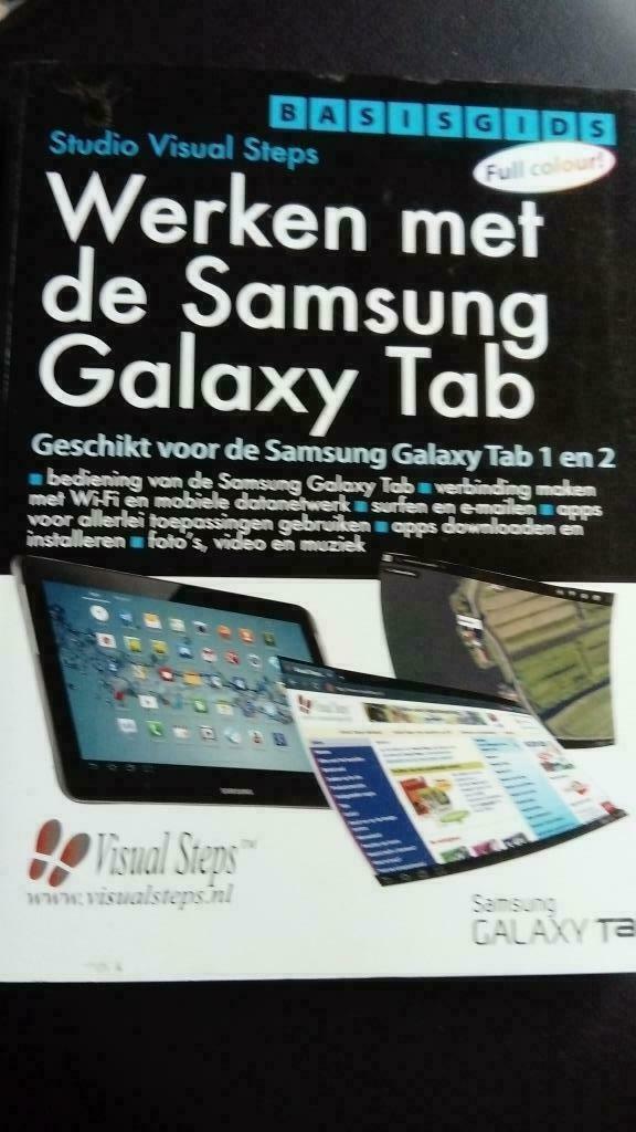 Werken met de Samsung Galaxy Tab 1 & 2, Boeken, Informatica en Computer, Zo goed als nieuw, Software, Ophalen of Verzenden