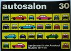 Autosalon in Buchform 30 1977/1978, Boeken, Gelezen, Algemeen, Verzenden