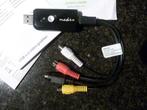 USB 2.0 AudioVideo Grabber (Convertor Software + USB Unit), Nieuw, Ophalen of Verzenden, Windows