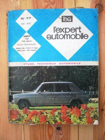 L'Expert automobile - SIMCA 1100, Enlèvement ou Envoi, Utilisé, Autres marques