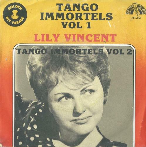 Lily Vincent – Tango immortels Vol 1 & 2 – Single, Cd's en Dvd's, Vinyl Singles, Gebruikt, Single, Pop, 7 inch, Ophalen of Verzenden