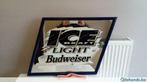 Reclame spiegel bier budweiser, Verzamelen, Biermerken, Ophalen of Verzenden, Gebruikt