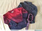 Hemd, trui en das van JBC, maat 80., Kinderen en Baby's, Carnavalskleding en Verkleedspullen, Ophalen of Verzenden, Gebruikt, 104 of kleiner