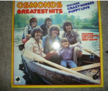 Vinyl LP Osmonds Greatest hits - includes Crazy Horses / Pup, Enlèvement ou Envoi