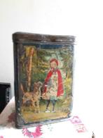 Ancien tin de conte de fées Little Red Riding Hood / Rileys, Collections, Utilisé, Enlèvement ou Envoi, Autre