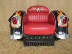 Harley Davidson stoel, Maison & Meubles, Comme neuf, 100 à 125 cm, Cuir, Enlèvement ou Envoi