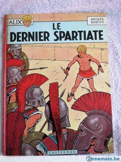 BD Alix. Le dernier Spartiate (vol.7) 1974, Boeken, Stripverhalen, Gelezen