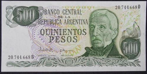 Billet QUINTIENTOS PESOS - Argentine - 1982, Timbres & Monnaies, Billets de banque | Amérique, Billets en vrac, Amérique du Sud