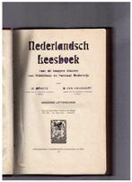 Nederlandsch Leesboek, door M. Brants & O.Van Hauwaert- 1912, Livres, Livres scolaires, Secondaire, M. Brants & O. Van Hauwaert