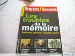 revue sciences humaines. "les troubles de la mémoire"., Livres, Utilisé, Envoi