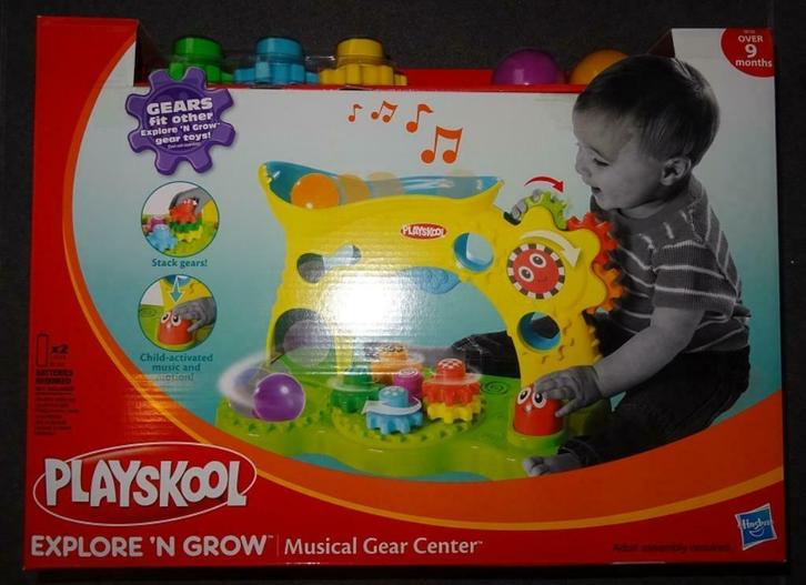 Playskool Musical Gear Center, Kinderen en Baby's, Speelgoed | Educatief en Creatief, Nieuw, Ophalen of Verzenden