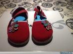 Rode espadrille sandaaltjes met polka dot riempje - maat 26, Nieuw, Overige typen, Meisje, Ophalen of Verzenden