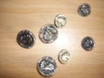 7 boutons anciens Henri II 2, Galliarum Rex Invictis, Porté, Enlèvement