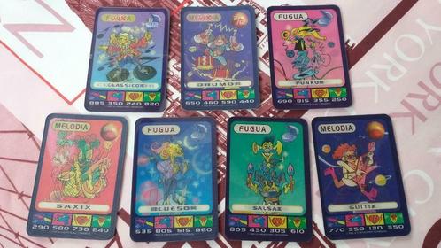 Lot de 7 cartes Spacix - série Twix, Verzamelen, Speelkaarten, Jokers en Kwartetten, Gebruikt, Speelkaart(en), Ophalen of Verzenden