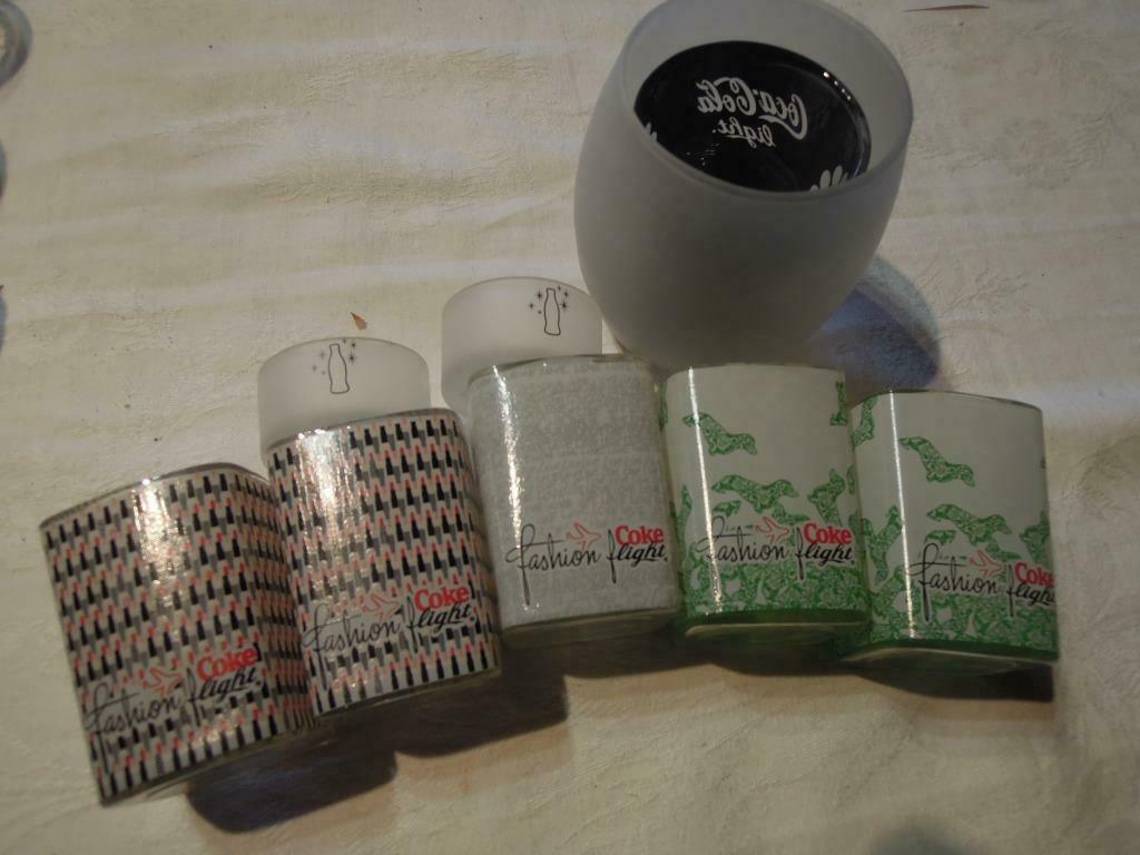 Coca cola theelichtjes verzameling Berlin Snooz mini glazen, Ophalen of Verzenden, Gebruikt, Gebruiksvoorwerp