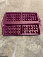 Tupperware Multiflex siliconen wafelvorm, Nieuw!, Huis en Inrichting, Ophalen of Verzenden, Nieuw, Paars, Overige typen