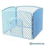 Enclos/Parc 1m² bleu cage chien cage chiot enclos chien, Envoi, Neuf