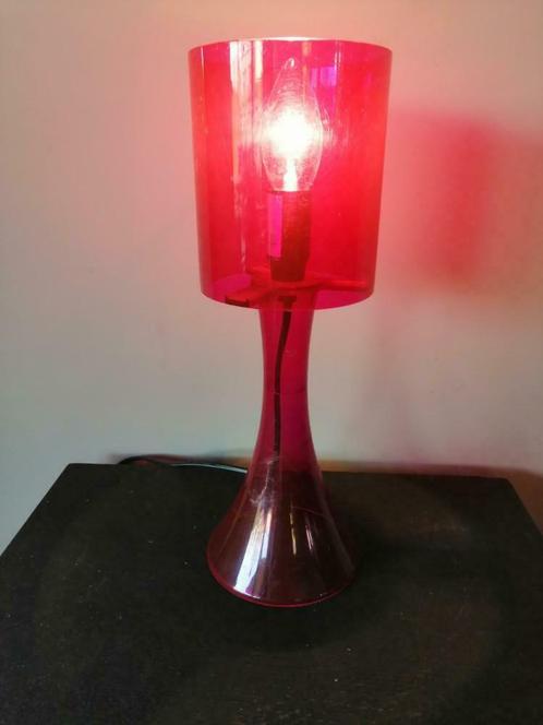 Pop-Art paarse lamp, 1980's stijl, Huis en Inrichting, Lampen | Tafellampen, Ophalen