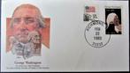 FDC PRESIDENTEN- PRESIDENT GEORGE WASHINGTON, Ophalen of Verzenden, Gestempeld, Overige thema's