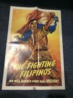 WO2 poster Filipijnen - Pacific War, Verzamelen, Militaria | Tweede Wereldoorlog, Foto of Poster, Ophalen of Verzenden, Landmacht