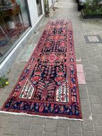 Handgeknoopt Perzisch loper tapijt Heriz 503 x 107 cm, Ophalen of Verzenden, Perzisch