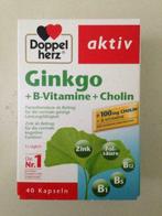 Ginkgo-capsules, B-vitamines en Choline, Nieuw, Ophalen of Verzenden, Gezondheid en Conditie