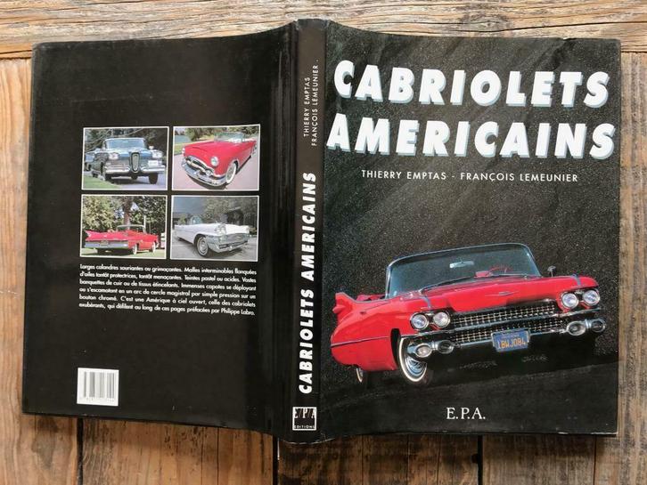 Cabriolets américains cadillac chevrolet Ford Mustang Edsel, Boeken, Auto's | Boeken, Gelezen, Algemeen, Ophalen of Verzenden