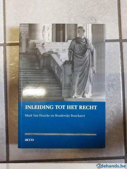 Inleiding tot het recht, Boeken, Studieboeken en Cursussen, Gelezen, Ophalen of Verzenden