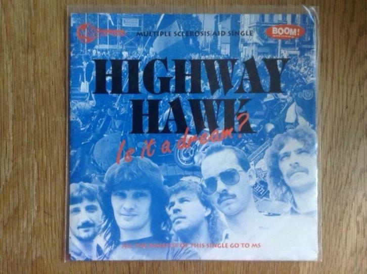 single highway hawk, CD & DVD, Vinyles Singles, Single, Rock et Metal, 7 pouces, Enlèvement ou Envoi