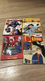 Lot de 4 livres : j’aime lire, la première flamme...., Livres, Utilisé