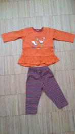 Oranje pyjama WOODY, maat 68/6mnd - unisex, amper gedragen!!, Ophalen of Verzenden, Zo goed als nieuw, Meisje, Nacht- of Onderkleding