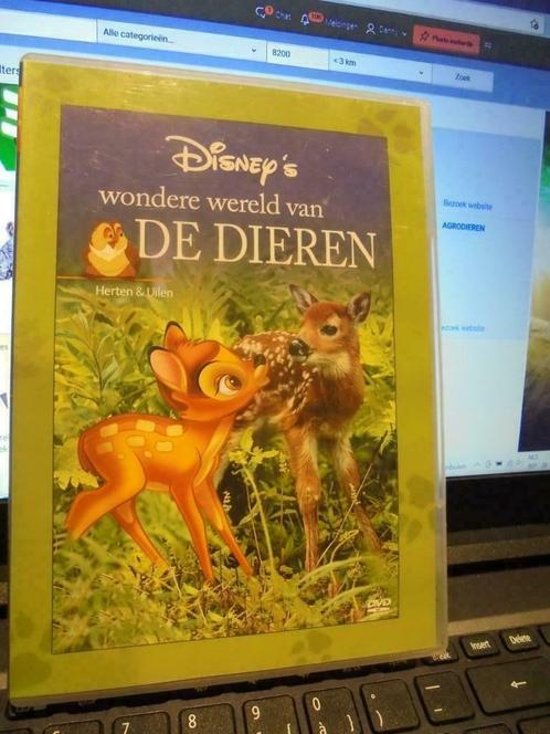 Disney's wondere wereld van de dieren, CD & DVD, DVD | Documentaires & Films pédagogiques, Comme neuf, Nature, Enlèvement ou Envoi