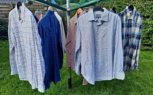 13 diverse overhemden maat L, Kleding | Heren, Overhemden, Zo goed als nieuw, Ophalen
