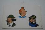 Autocollant Tintin / feuille avec 3 autocollants Tintin, Comme neuf, Tintin, Enlèvement ou Envoi