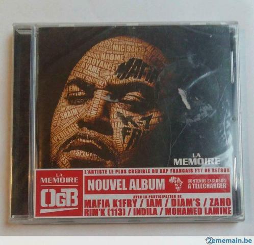 OGB: La Mémoire neuf sous blister, CD & DVD, CD | Hip-hop & Rap, Enlèvement ou Envoi