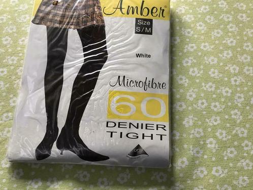 Panty’s Amber wit, normale teennaad, 60 denier, nieuw, Kleding | Dames, Schoenen, Wit, Ophalen