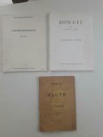 3 partitions de musique. Editions Henry Lemoine., Enlèvement ou Envoi, Utilisé