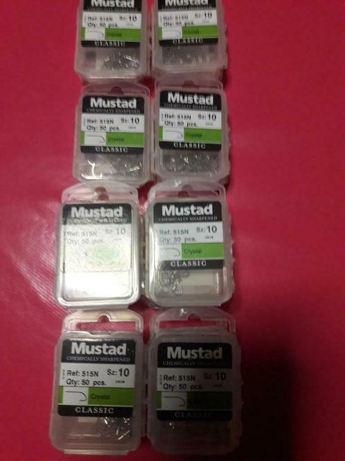 🔴 HAMEÇONS Mustad - voir description, Watersport en Boten, Hengelsport | Witvissen, Ophalen