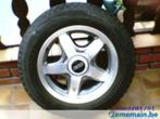4 michelin winterbanden 195/65 r 15 91 + 4 5-gaats velgen, Auto-onderdelen, Ophalen, 15 inch, Winterbanden, Band(en)