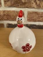 Ancienne petite poule j Line droite marguerites