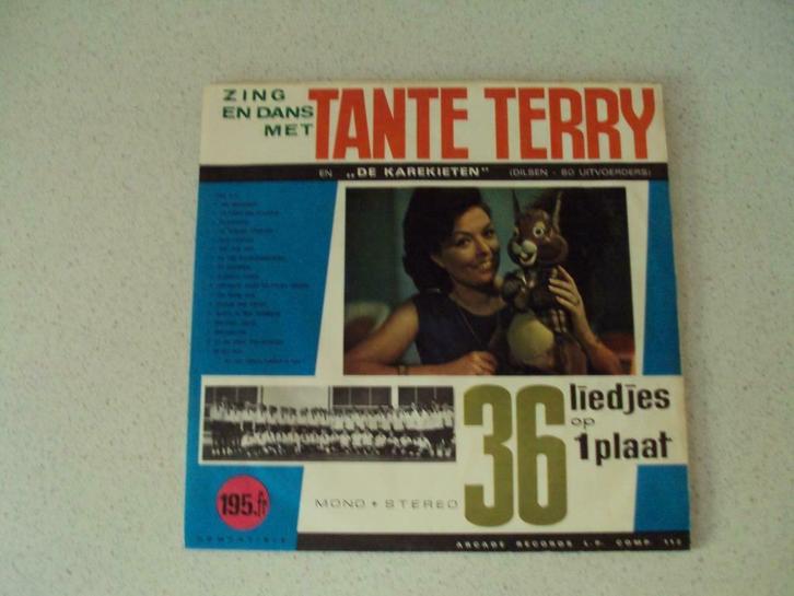 LP "Zing En Dans Met Tante Terry"  anno 1967., Cd's en Dvd's, Vinyl | Kinderen en Jeugd, Gebruikt, Muziek, Ophalen of Verzenden