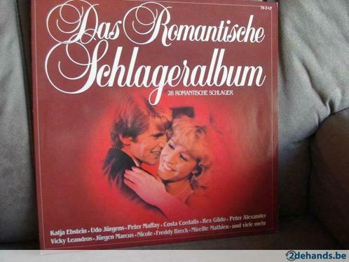 vinyl - 2 lp - das romantische schlageralbum (1984), CD & DVD, Vinyles | Autres Vinyles, 12 pouces, Enlèvement ou Envoi