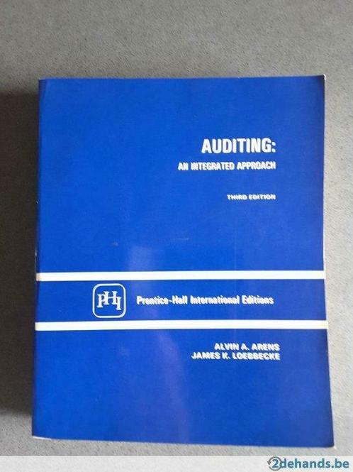 Auditing: an integrated approach - A A Arens, J K Loebbecke, Boeken, Overige Boeken, Gelezen, Ophalen of Verzenden
