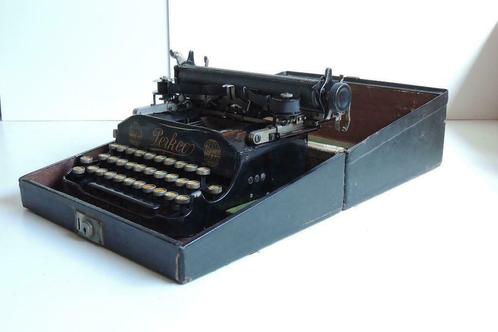 Schrijfmachine Perkeo Mod.2 (1916) vintage, Antiquités & Art, Curiosités & Brocante, Enlèvement