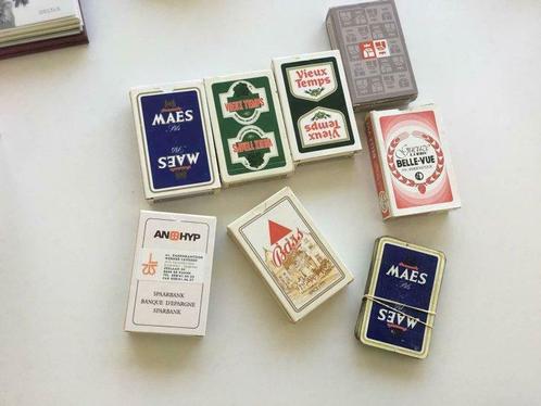 Lot van 8 gebruikte speelkaarten voor Manillen . Cafésspelen, Verzamelen, Speelkaarten, Jokers en Kwartetten, Gebruikt, Speelkaart(en)