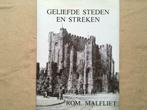 Geliefde steden en streken (etsen Romain Malfliet), Boeken, Ophalen of Verzenden, Zo goed als nieuw