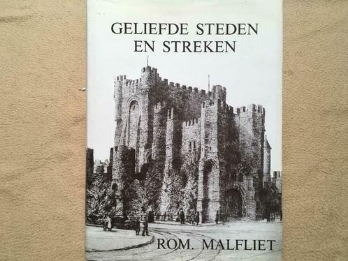 Geliefde steden en streken (etsen Romain Malfliet), Livres, Art & Culture | Arts plastiques, Comme neuf, Enlèvement ou Envoi