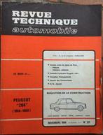 Revue technique auto Peugeot 204 de 1968, Livres, Autos | Livres, Enlèvement ou Envoi, Utilisé, Peugeot